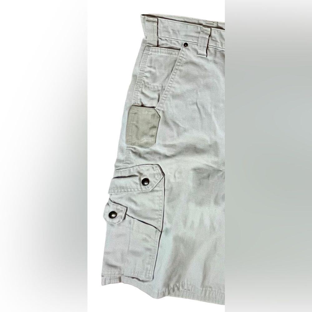 Carhartt B357 Big & Tall Khaki Tan Relaxed Fit Ripstop Cargo Work Shorts sz 44 - Picture 2 of 9